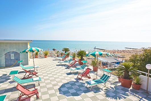 Hotel Miramare Каорле Екстер'єр фото